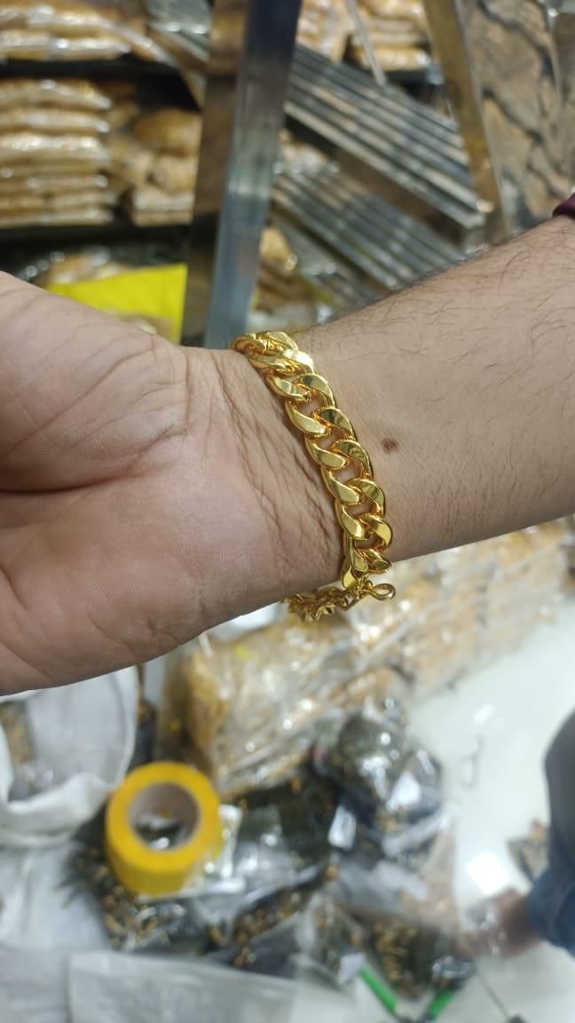Gold Cuban Bracelet for Men